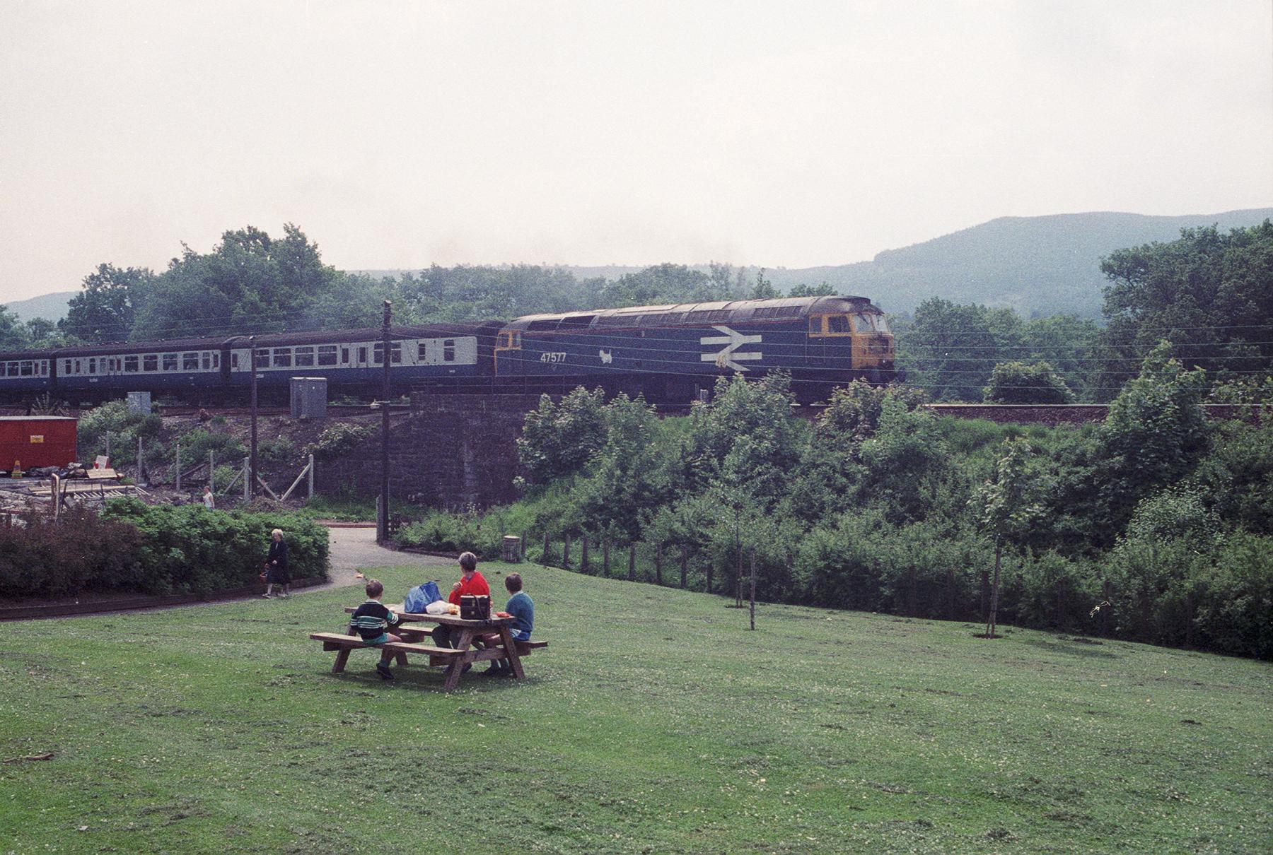 Picnic by the Railway